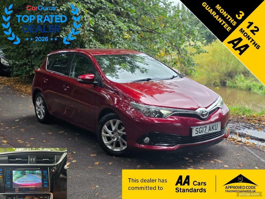 Toyota Auris 1.2 Vvt-i Business Edition Euro 6 S S Red