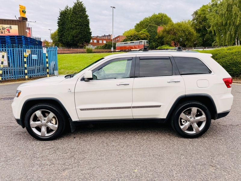 Jeep Grand Cherokee V6 Crd Overland White #6