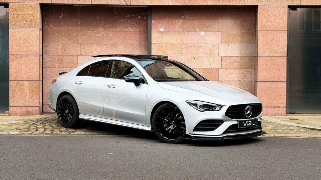 Mercedes-Benz CLA Class 2.0 Cla220d Amg Line Night Edition Premium Plus Silver