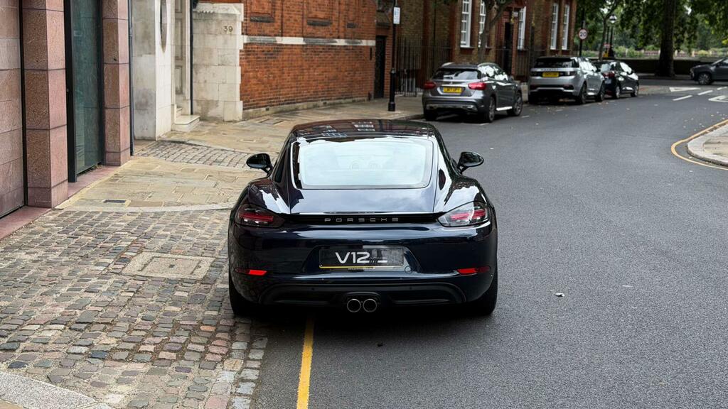 Porsche 718 Cayman 2.0T Pdk Euro 6 Ss Blue #4
