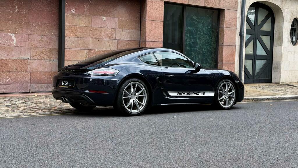 Porsche 718 Cayman 2.0T Pdk Euro 6 Ss Blue #3