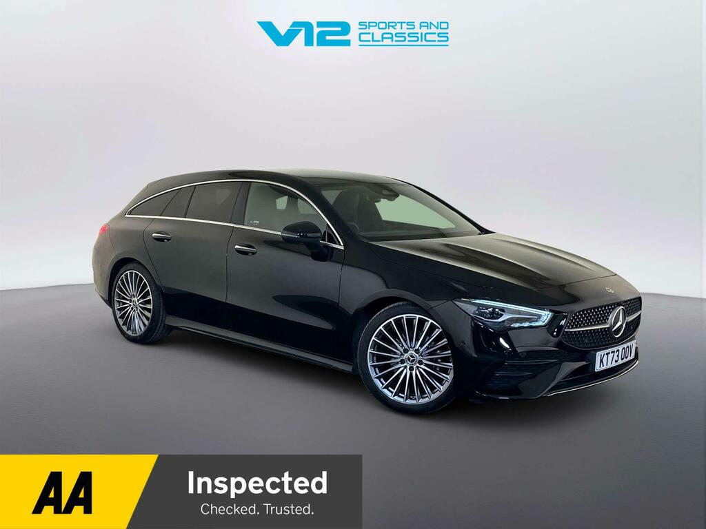 Mercedes-Benz CLA Class 1.3 Cla180h Mhev Amg Line Premium Shooting Brake Black
