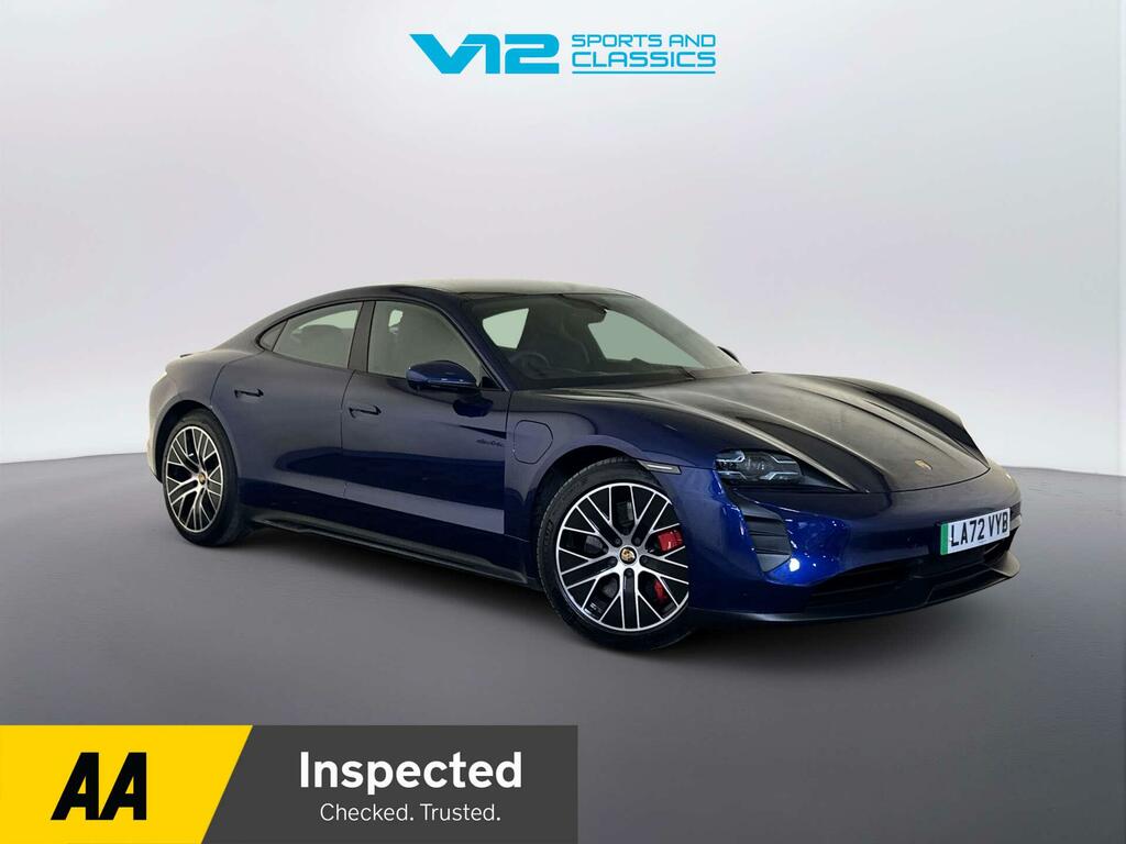 Porsche Taycan Performance Plus 93.4Kwh Gts Saloon A Blue