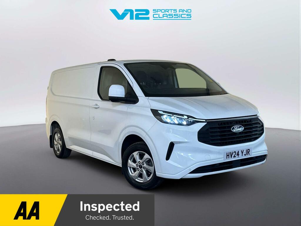 Ford Transit Custom 2.0 280 Ecoblue Limited Panel Van Manua White