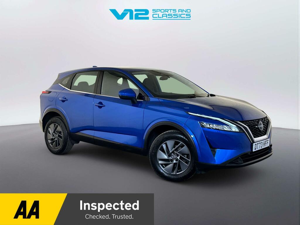 Nissan Qashqai 1.3 Dig-t Mhev Acenta Premium Suv Hybri Blue