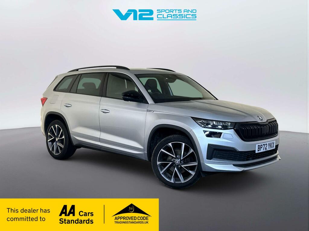 Skoda Kodiaq 1.5 Tsi Act Sportline Suv Dsg Euro 6 S Silver