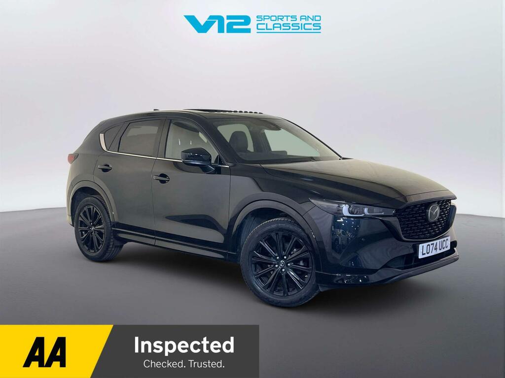 Mazda CX-5 2.0 E-skyactiv G Mhev Homura Suv Black
