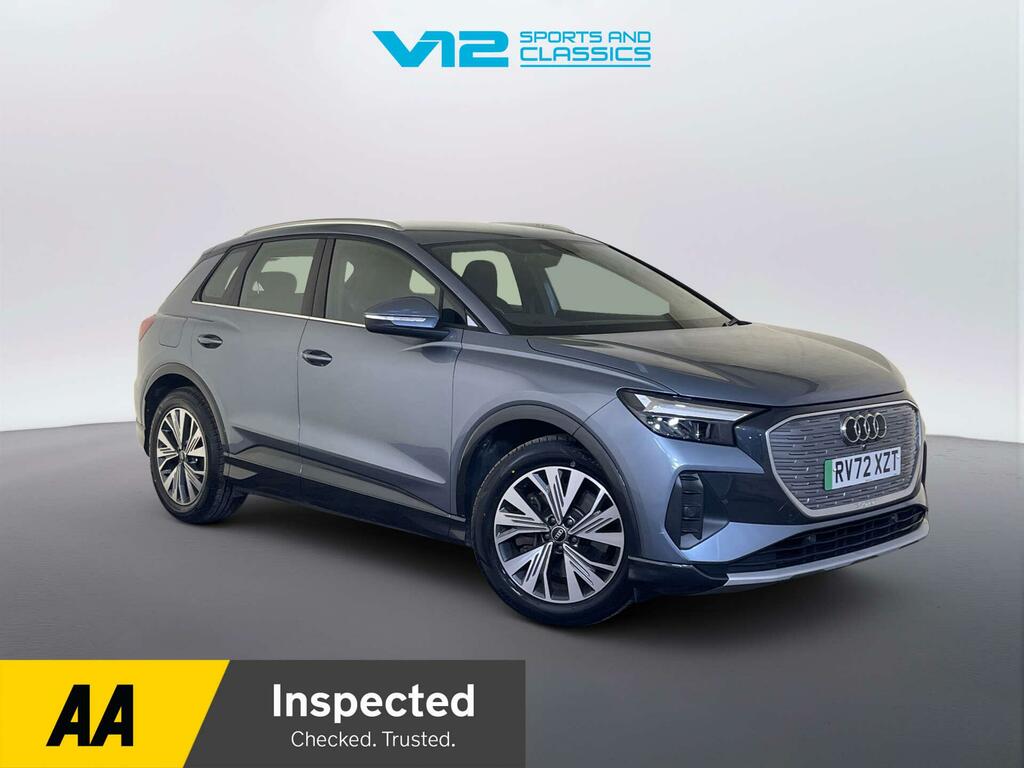 Audi Q4 E Tron 50 Sport Suv Quattro 82Kwh 299 Blue