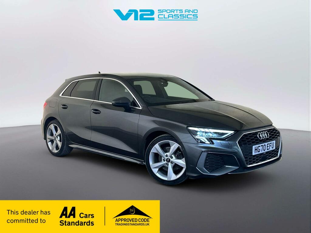 Audi A3 1.0 Tfsi 30 S Line Sportback Eur Grey