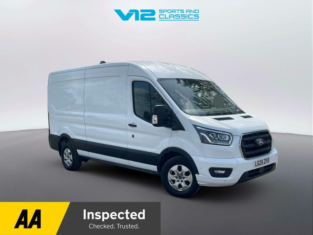 Ford Transit Custom 2.0 350 Ecoblue Limited Panel Van Manua White