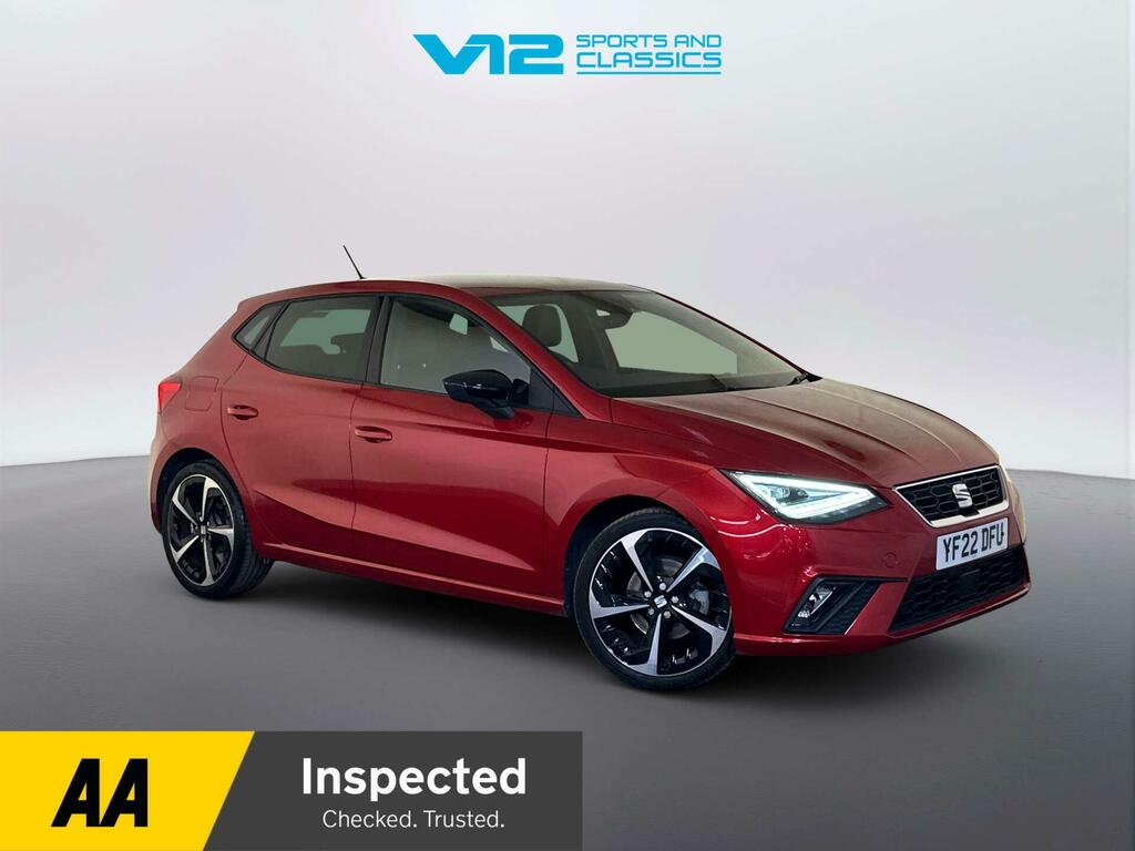 Seat Ibiza 1.0 Tsi Fr Sport Hatchback Dsg Euro 6 Red
