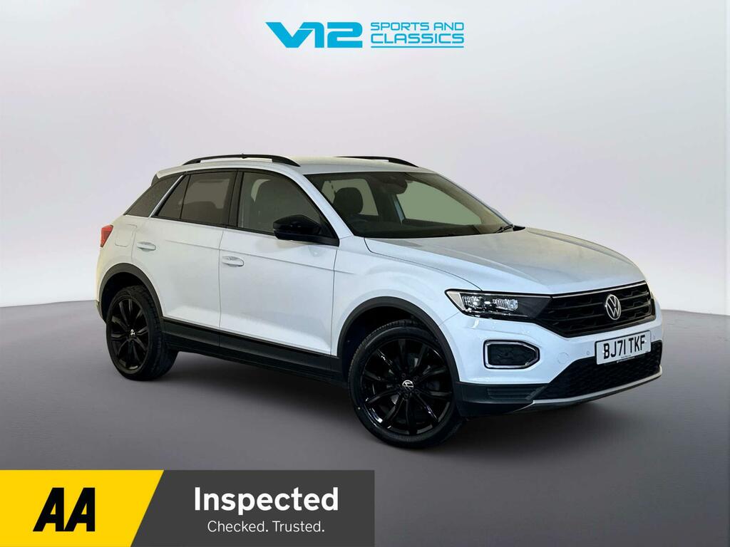 Volkswagen T-Roc 1.5 Tsi Evo Black Edition Suv Dsg Euro White
