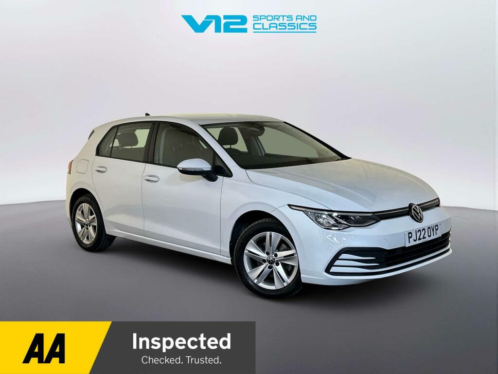 Volkswagen Golf 1.0 Etsi Mhev Life Hatchback Hybrid Dsg White