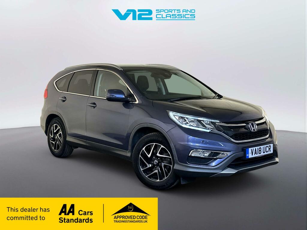 Honda Cr-V 1.6 I-dtec Se Plus Navi Suv Euro Blue