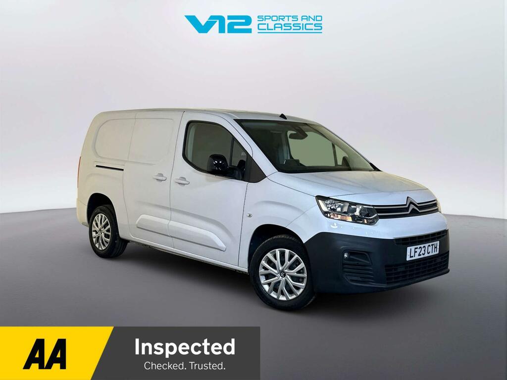 Citroen Berlingo 1.5 Bluehdi 950Driver Edition XL Panel Van 6Dr Di White