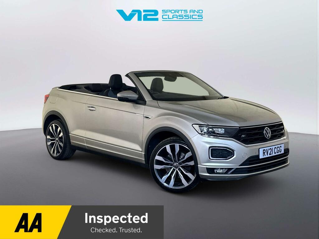 Volkswagen T-Roc 1.5 Tsi Evo R-line Cabriolet Dsg Euro 6 Silver