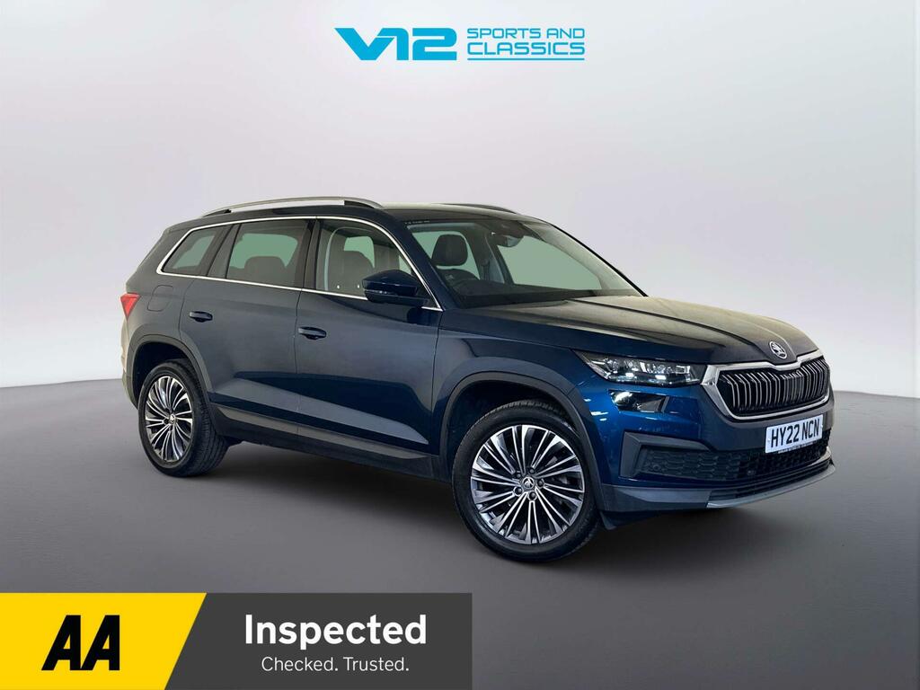 Skoda Kodiaq 1.5 Tsi Act Se L Executive Suv E Blue
