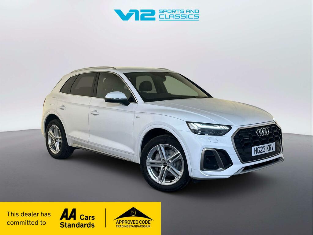 Audi Q5 2.0 Tfsi 45 S Line Suv S Tronic Quattro White
