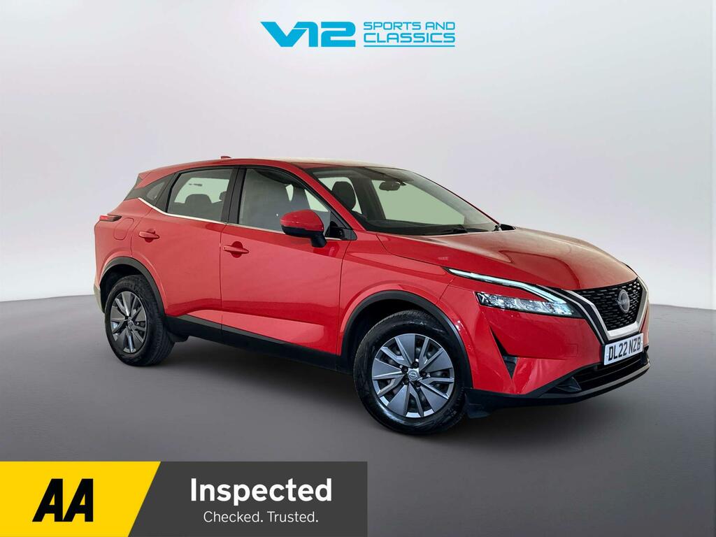 Nissan Qashqai 1.3 Dig-t Mhev Visia Suv Hybrid Red