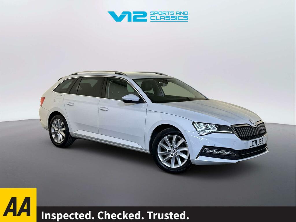 Skoda Superb 1.4 Tsi Iv 13Kwh Se Technology Estate P White