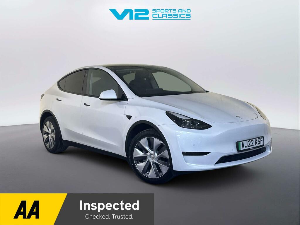 Tesla Model Y Dual Motor Long Range Suv 4Wde AJ22KSF White