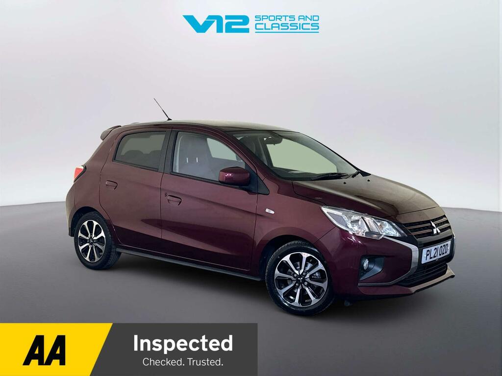 Mitsubishi Mirage 1.2 Design Pro Hatchback Euro 6 Purple