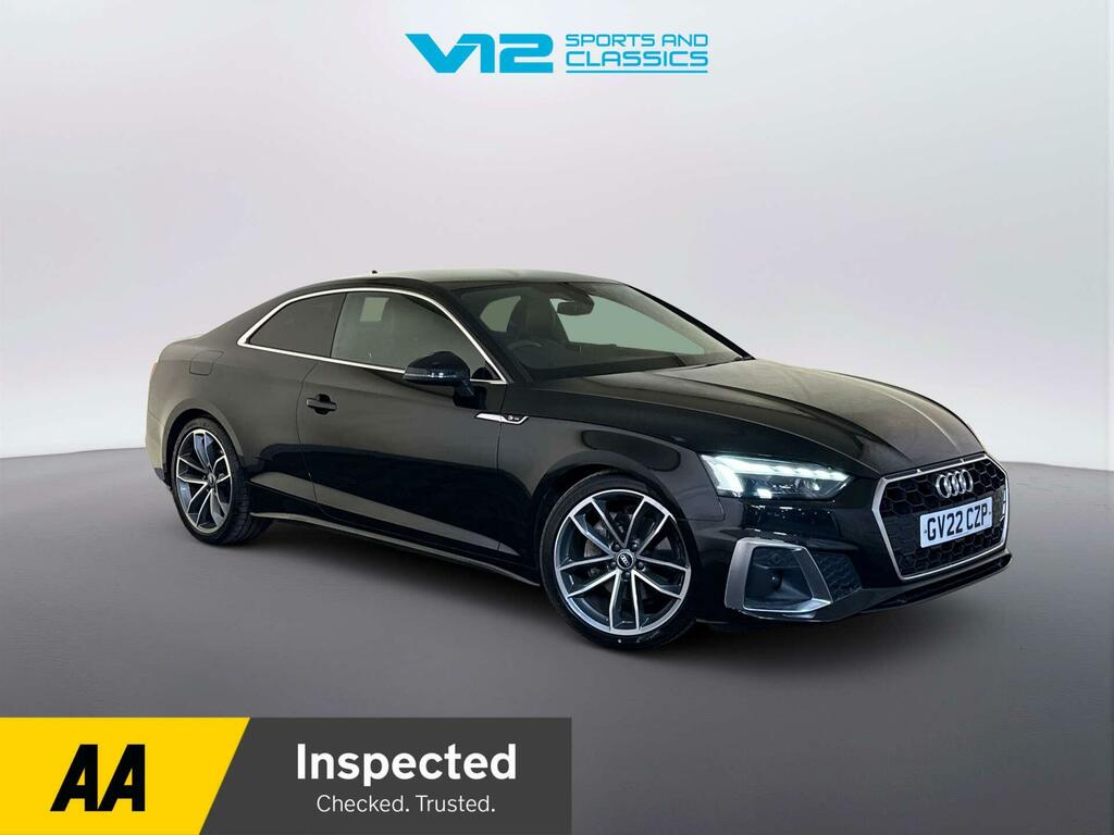 Audi A5 2.0 Tfsi 40 S Line Coupe S Tronic Euro Black