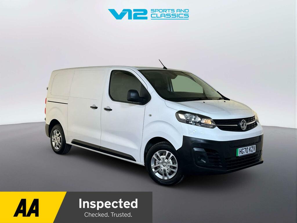 Vauxhall Vivaro 3100 50Kwh Dynamic Panel Van L1 White