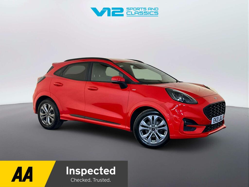 Ford Puma 1.0T Ecoboost Mhev St-line Suv E Red