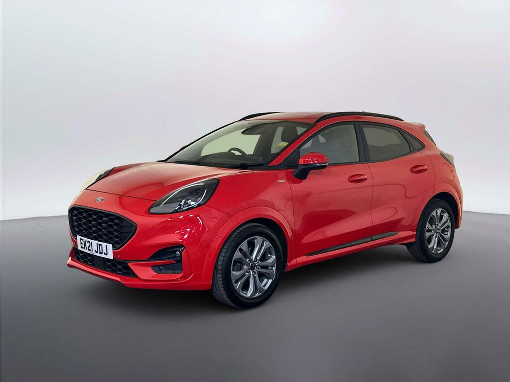 Ford Puma 1.0T Ecoboost Mhev St-line Suv E Red #4