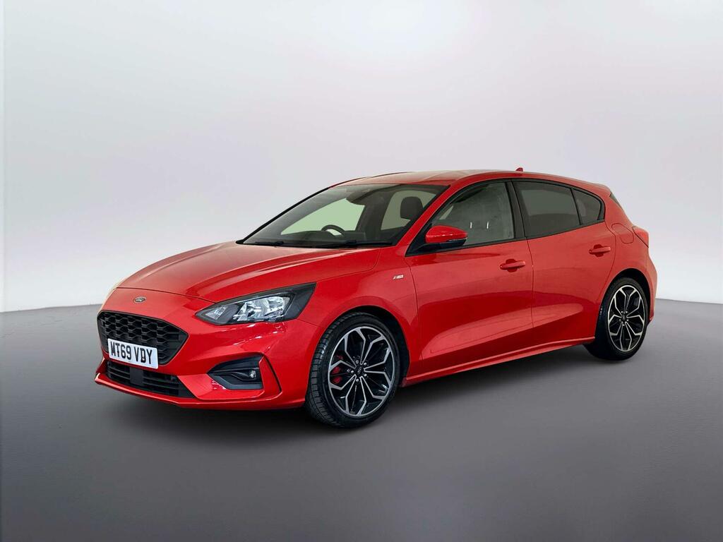 Ford Focus 1.5 Ecoblue St-line X Hatchback Red #4