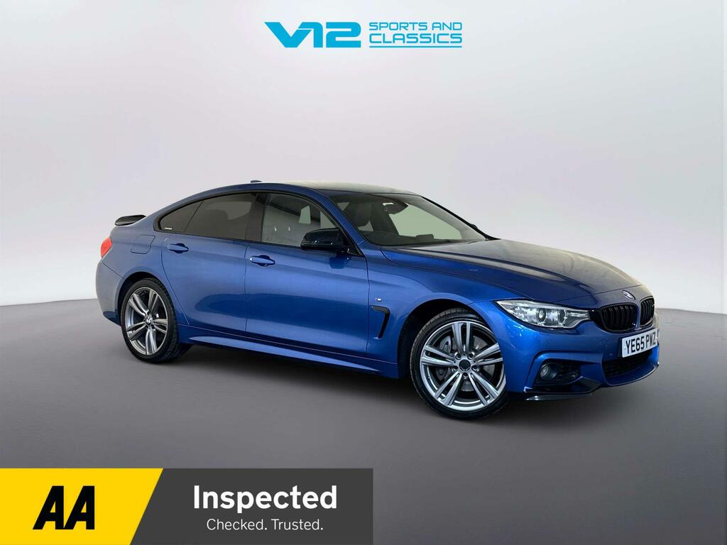 BMW 4 Series Gran Coupe 3.0 435D M Sport Hatchback Xdrive Blue