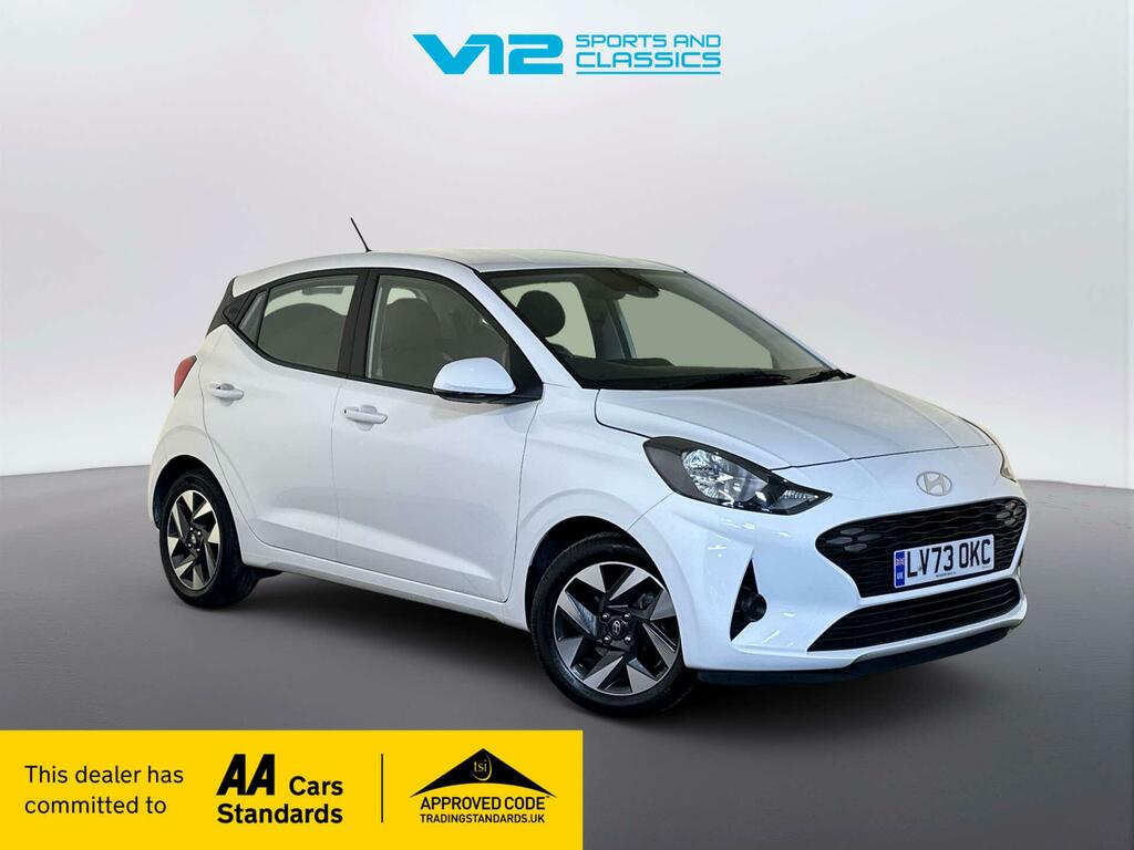 Hyundai I10 1.2 Advance Hatchback Euro 6 S White