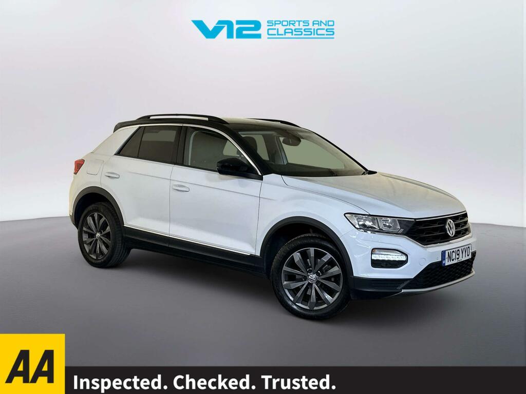 Volkswagen T-Roc 1.0 Tsi Gpf Design Suv Euro 6 S White
