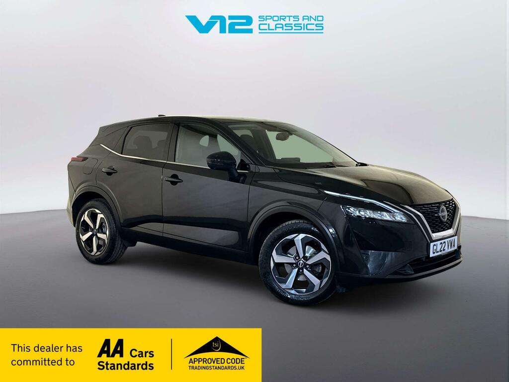 Nissan Qashqai 1.3 Dig-t Mhev N-connecta Suv Hybrid Ma Black