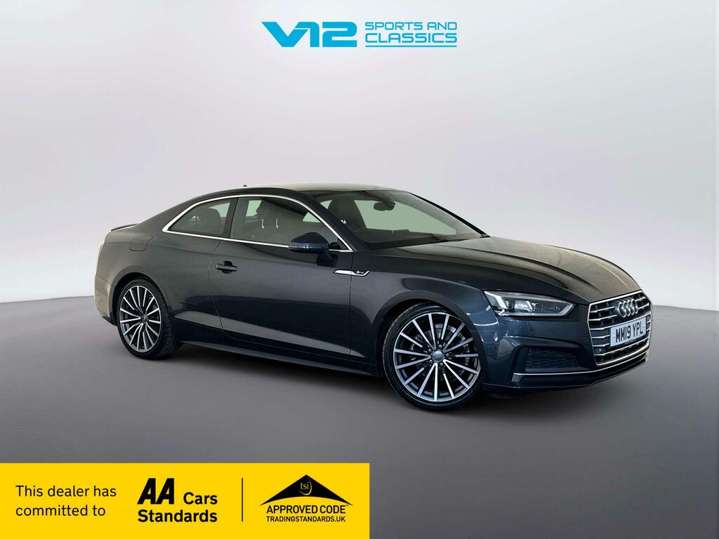 Audi A5 2.0 Tfsi 35 S Line Coupe S Tronic Euro Grey