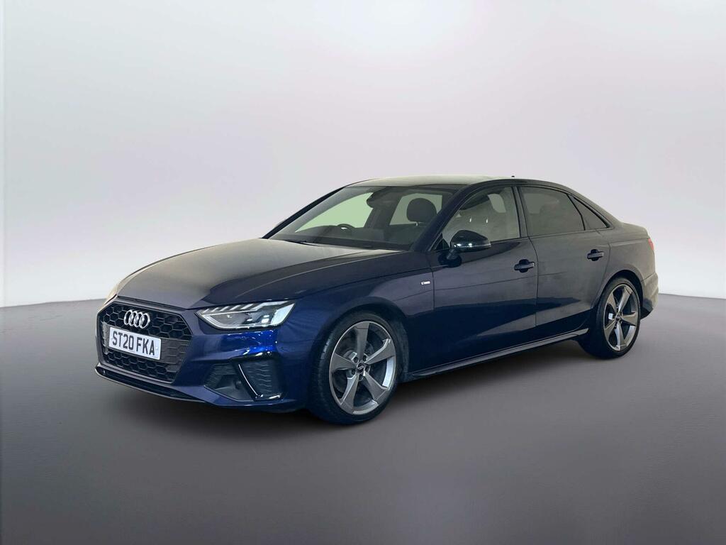 Audi A4 2.0 Tfsi 35 Black Edition Saloon Blue #4