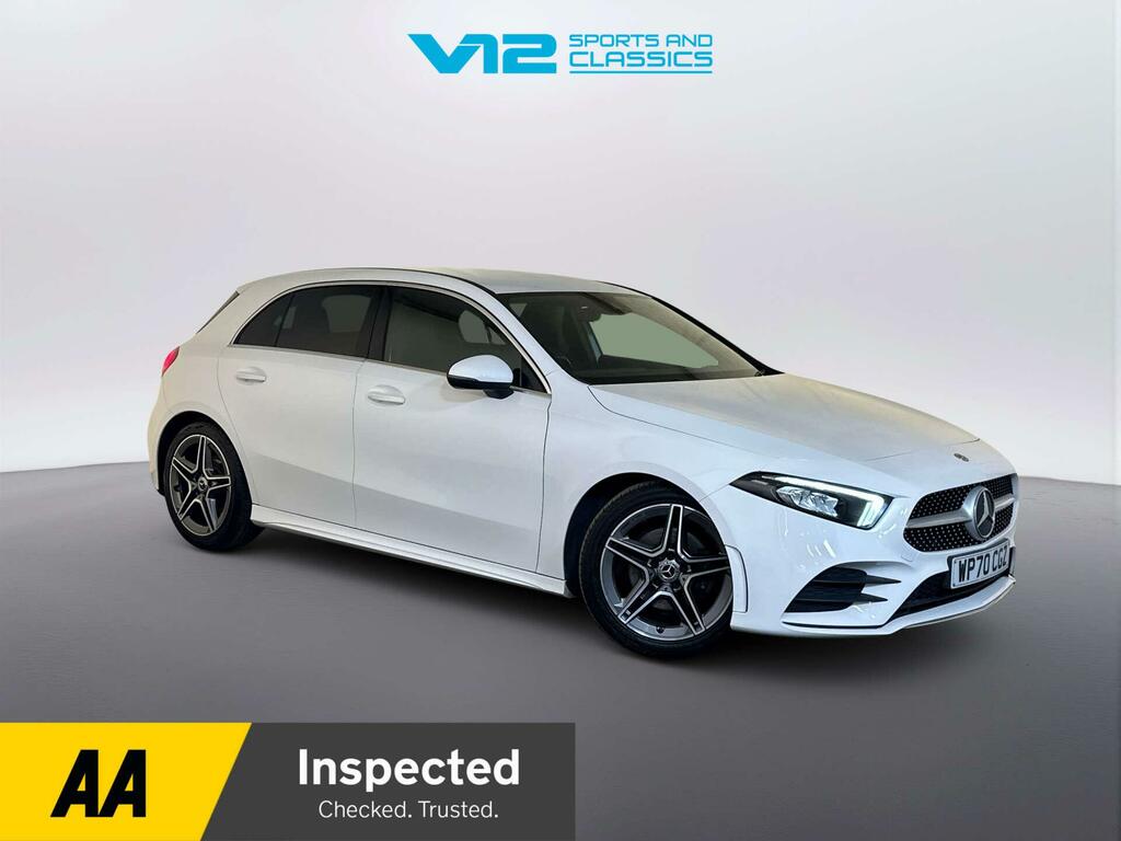 Mercedes-Benz A Class 1.5 A180d Amg Line Hatchback 7G-dct Eur White