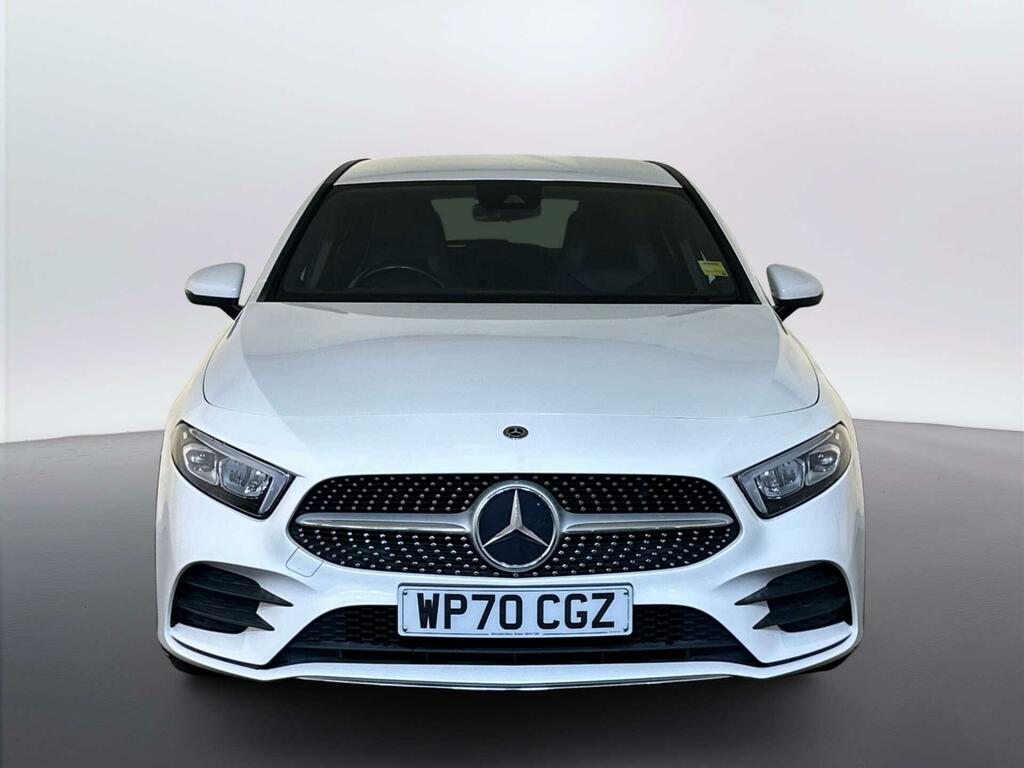 Mercedes-Benz A Class 1.5 A180d Amg Line Hatchback 7G-dct Eur White #3