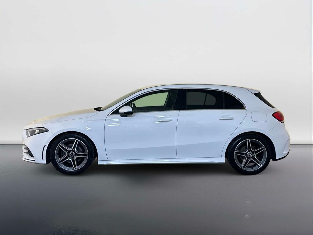 Mercedes-Benz A Class 1.5 A180d Amg Line Hatchback 7G-dct Eur White #5