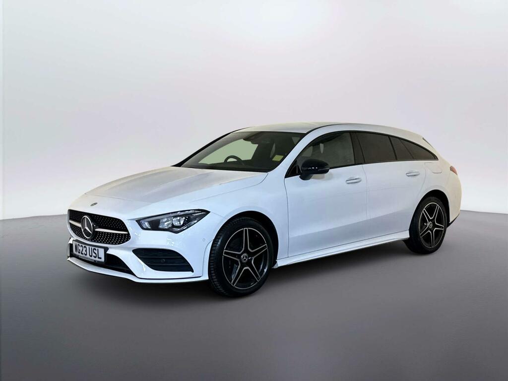 Mercedes-Benz CLA Class 1.3 Cla250e 15.6Kwh Amg Line Premium Shooting Br White #3
