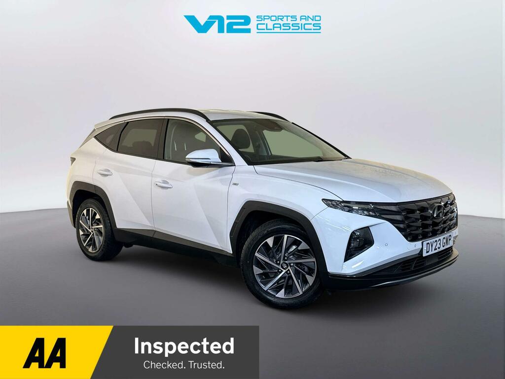 Hyundai Tucson 1.6 T-gdi Mhev Premium Suv Hybrid Dct E White