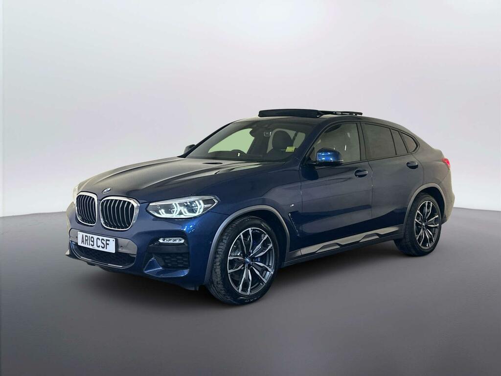 BMW X4 3.0 30D M Sport X Suv Xdrive Euro Blue #4