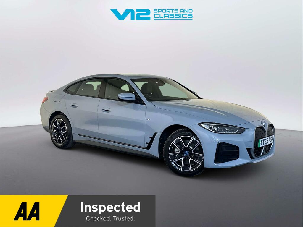 BMW i4 40 83.9Kwh M Sport Gran Coupe Ed Grey