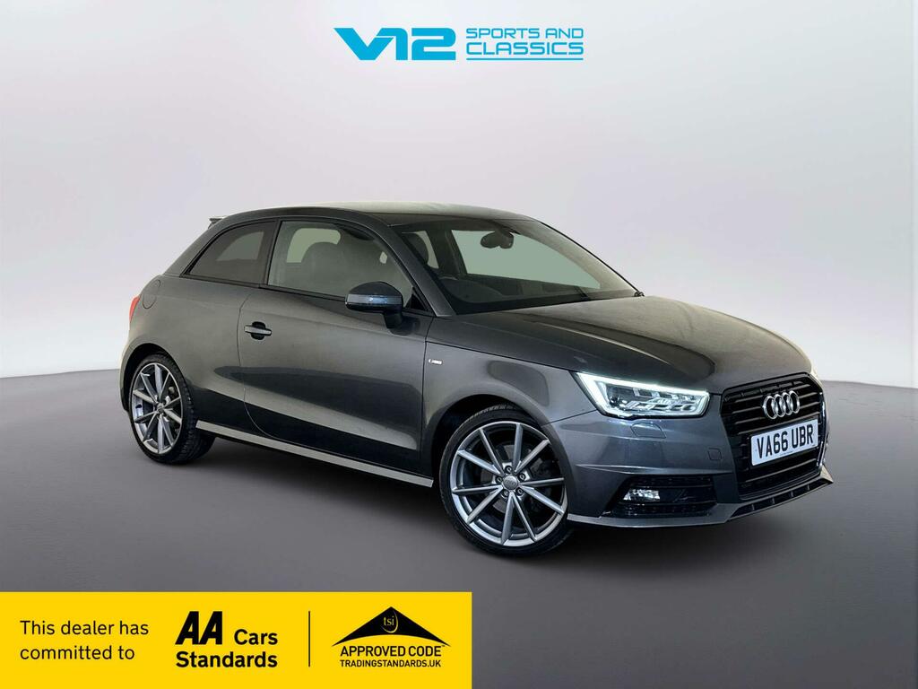 Audi A1 1.4 Tfsi Cod Black Edition Hatchback Ma Grey