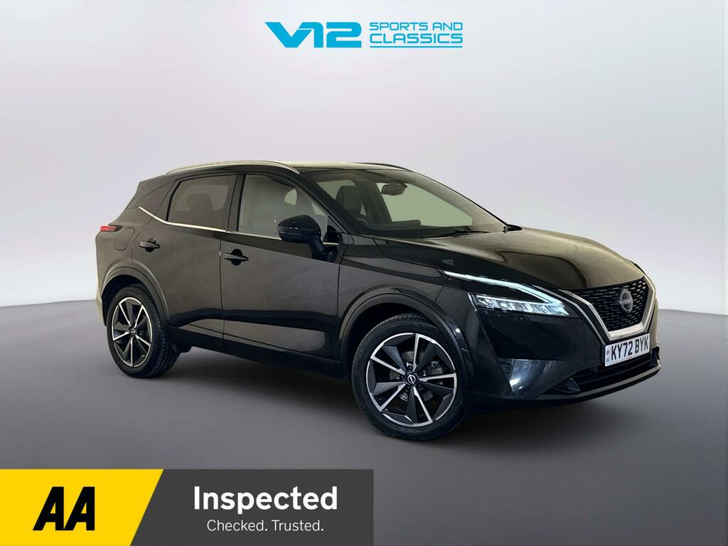 Nissan Qashqai 1.3 Dig-t Mhev Tekna Suv Hybrid Black