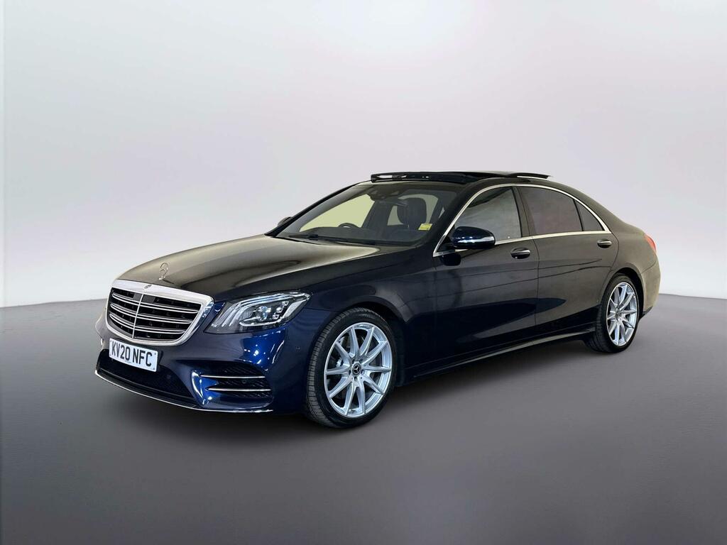 Mercedes-Benz S Class 3.0 S560le V6 Eq Power Amg Line Executive Saloon Blue #4