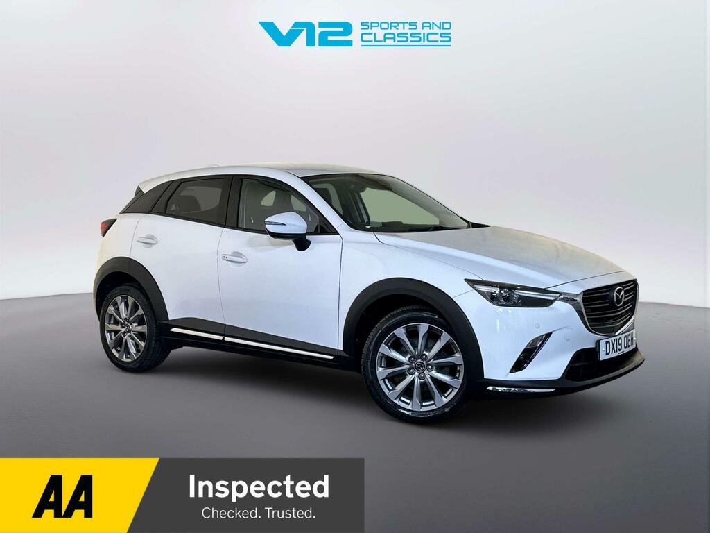 Mazda CX-3 2.0 Skyactiv-g Sport Nav Suv Euro White