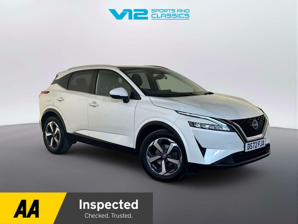 Nissan Qashqai 1.3 Dig-t Mhev N-connecta Suv Hybrid Ma White