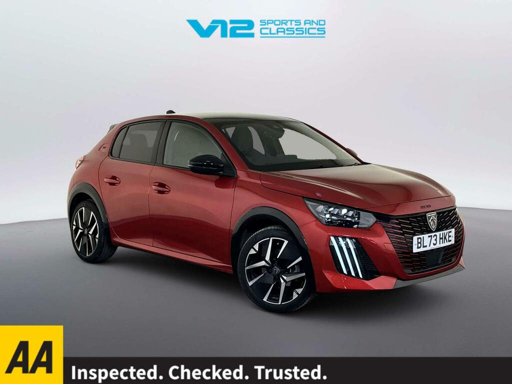 Peugeot 208 1.2 Puretech Gt Hatchback Euro 6 Red